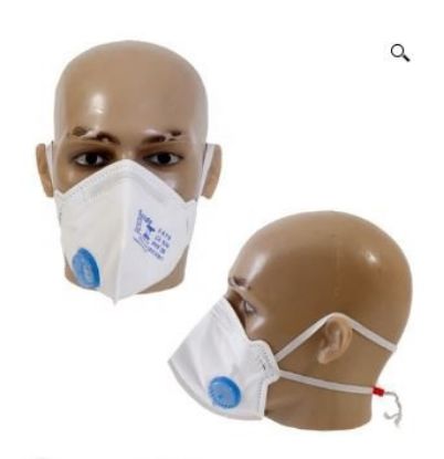 Imagem de RESPIRADOR DESCARTAVEL MASKFACE PFF3  BRANCO C/ VALVULA