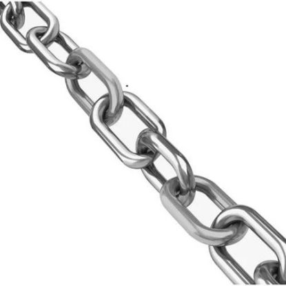Imagem de CORRENTE  AÇO INOX 4 MM X 15 MM X 27 MM AISI 316 EN-818-2  NBR 15293