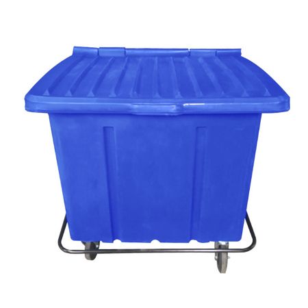 Imagem de COLETOR DE LIXO CAPACIDADE 1200L AZUL