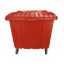 Imagem de COLETOR DE LIXO CAPACIDADE 1200L VERMELHO