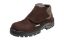 Imagem de BOTA DE COURO NOBUCK HIDROFUGADO C/ VELCRO N° 38 MARROM C/ BICO DE COMPOSITE SOLADO PU-BIDENSIDADE