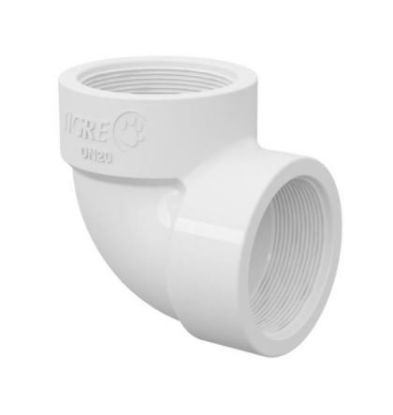 Imagem de JOELHO 90° DE PVC C/ ROSCA 3" CB