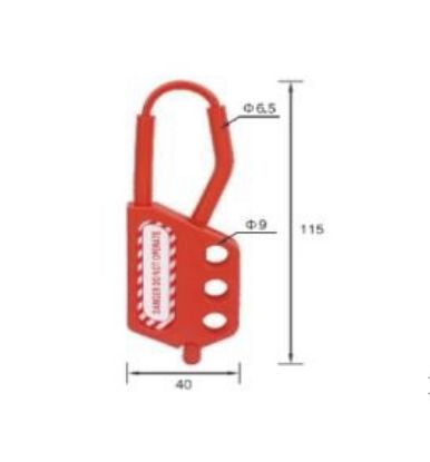 Imagem de GARRA PLASTICA DE BLOQUEIO 40MM X 115MM