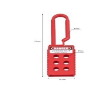 Imagem de GARRA PLASTICA DE BLOQUEIO 45.5MM X 157MM