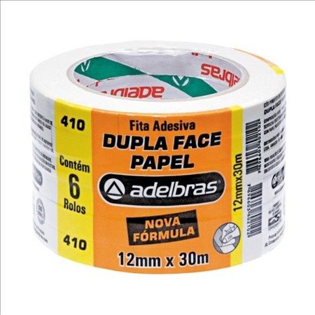 Imagem de FITA DUPLA FACE PAPEL FLOW PACK 12MM X 10M