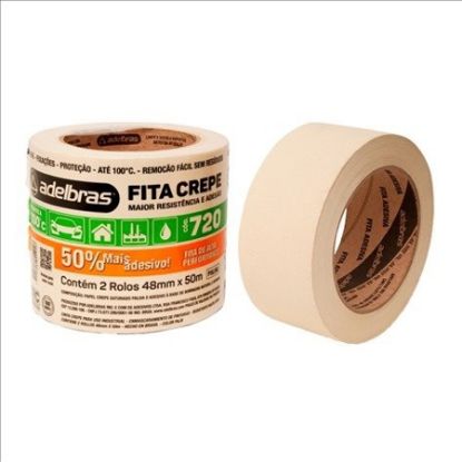 Imagem de FITA CREPE 720 24MM X 50M