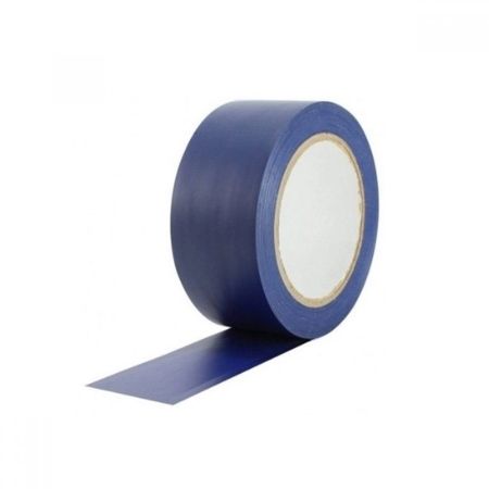 Imagem de FITA ADESIVA DE MARCACAO PVC 48MM X 30M AZUL