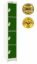Imagem de ARMARIO GUARDA VOLUME MULTIUSO EM ACO GALVANIZADO 300MM X 450MM X 1820MM 4 PORTAS VERDE
