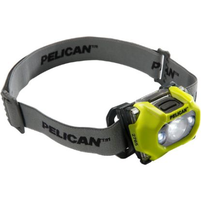 Imagem de LANTERNA PLASTICA LED P/ CAPACETE HEADLAMP AMARELO