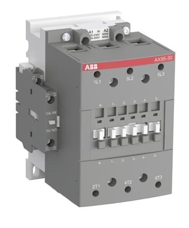 Imagem de CONTATOR DE FORCA 150A 380V AX150-30-11-81 CONTATO AUXILIAR 1NA+1NF LINHA AX