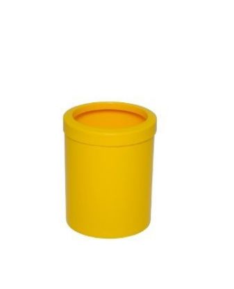 Imagem de LIXEIRA PLASTICA  12L C/ ARO AMARELO