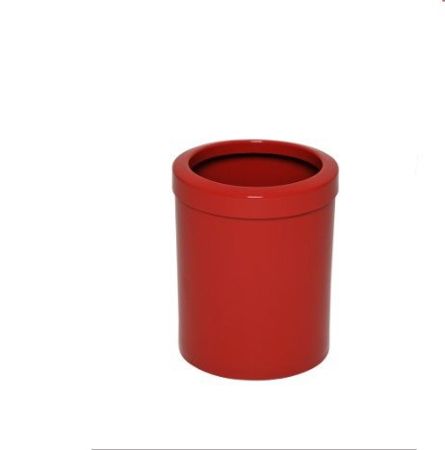 Imagem de LIXEIRA PLASTICA  12L C/ ARO VERMELHO