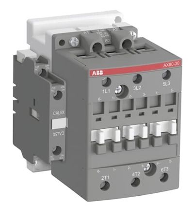 Imagem de CONTATOR DE FORCA 80A 380V AX80-30-11-26 CONTATO AUXILIAR 1NA+1NF LINHA AX