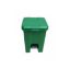 Imagem de LIXEIRA PLASTICA QUADRADA  30L C/ PEDAL  ( C/ 04 UND DESMONTADAS) VERDE