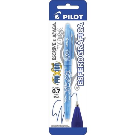 Imagem de CANETA ESFEROGRAFICA APAGAVEL EM GEL FRIXION 0.7MM AZUL CLARO