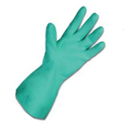 Imagem de LUVA NITRILICA LONGA C/ FORRO TAM XG VERDE ANTIDERRAPANTE