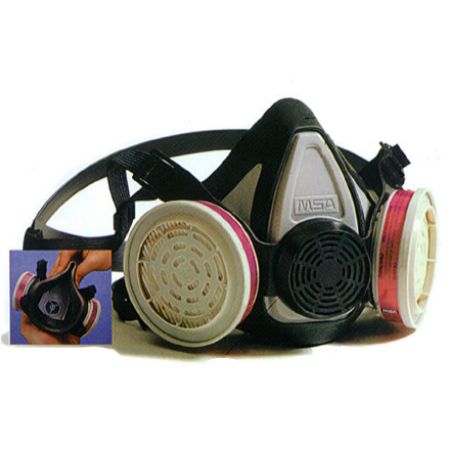 Imagem de RESPIRADOR SEMIFACIAL DE BORRACHA P/ DOIS FILTROS TAM G ADVANTAGE 200 LS