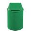 Imagem de LIXEIRA PLASTICA 12L REDONDA C/ TAMPA BASCULANTE VERDE