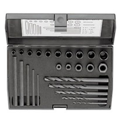 Imagem de JOGO DE EXTRATORES DE PARAFUSO 5 A 16MM C/ 25 PCS