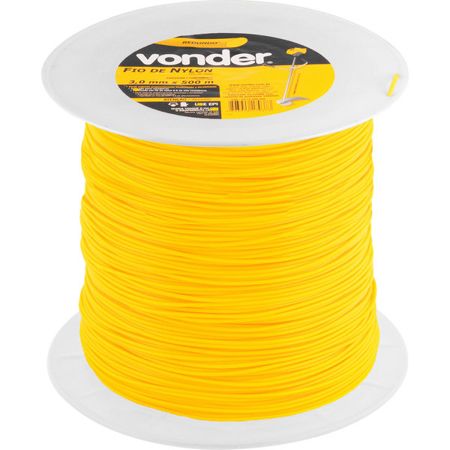 Imagem de FIO DE NYLON 3,0MM X 500M REDONDO