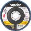 Imagem de DISCO FLAP  4 1/2" X 7/8" 114 X 22MM GRAO   80 CONICO P/ DESBASTE DE SOLDAS REBARBACAO E ELIMINACAO DE CORROSAO