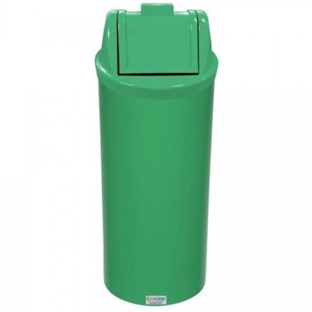 Imagem de LIXEIRA PLASTICA  50L C/ TAMPA BASCULANTE VERDE