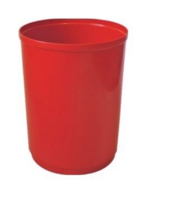 Imagem de LIXEIRA PLASTICA CONICA  13L S/ TAMPA VERMELHO