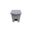 Imagem de LIXEIRA PLASTICA QUADRADA  25L C/ PEDAL  ( C/ 04 UND DESMONTADAS) CINZA