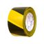 Imagem de FITA ADESIVA PVC ZEBRADA 96MM X 30M PRETA/AMARELA