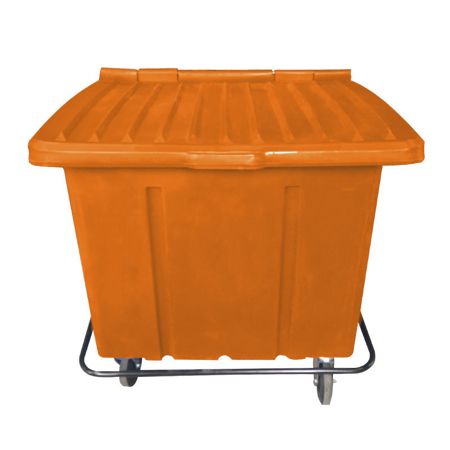 Imagem de CONTENTOR LIXEIRA PLASTICA 1000L LARANJA