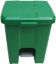 Imagem de LIXEIRA PLASTICA QUADRADA  15L C/ PEDAL VERDE