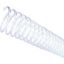 Imagem de ESPIRAL ENCADERNAÇÃO 7MM PLÁSTICO TRANSP.CAP.25FLS PLASPIRAL PT 50 UN