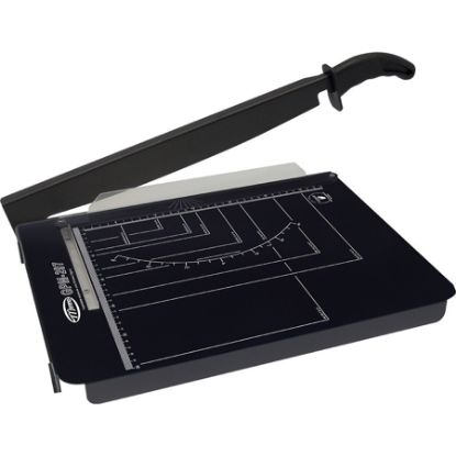 Imagem de GUILHOTINA EM ACO 33CM P/ ATE 15 FLS 394 X 303MM PRETA