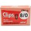 Imagem de CLIPS NÚMERO 8/0 GALVANIZADO, CAIXA COM 25 UNIDADES, SPIRAL - PT 1 UN
