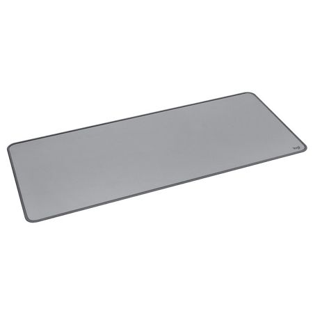 Imagem de MOUSE PAD DESK MAT LOGITECH STUDIO SERIES COM BASE ANTIDERRAPANTE, DESIGN RESISTENTE A RESPINGOS,GRANDE E MULTIFUNCIONAL - CINZA