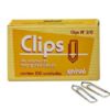 Imagem de CLIPS NÚMERO 2/0 GALVANIZADO, CAIXA COM 100 UNIDADES, SPIRAL - PT 1 UN