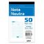 Imagem de BLOCO NOTA NEUTRA 50X1 VIA 105X166MM 381 SPIRAL UN 1 UN