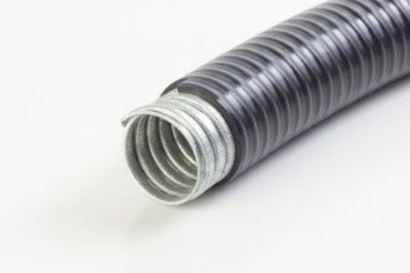 Imagem de ELETRODUTO FLEXIVEL SANFONIZADO EM ACO INOX 1" 700MM MACHO FIXO - FEMEA GIRATORIA