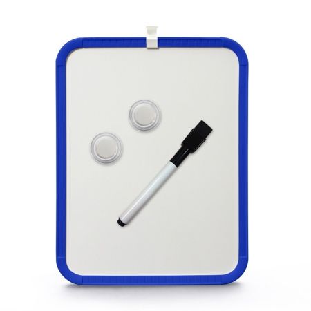 Imagem de QUADRO MAGNÉTICO 27,6X21,2 MOLDURA POLIPROPILENO AZUL PP2721 EASY OFFICE PT 1 UN