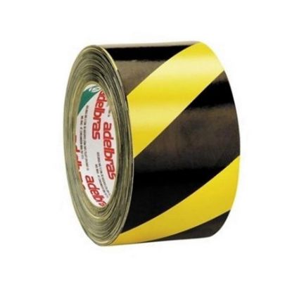 Imagem de FITA DEMARCACAO ZEBRADA RC 70MM X 100M X 0,04MM