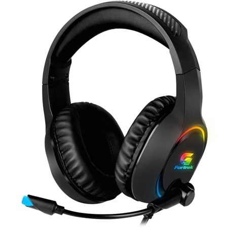Imagem de HEADSET GAMER HOLT RGB C/ DRIVERS DE 50MM PRETO