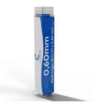 Imagem de FIO DE CHUMBO P/ MEDIR FOLGAS 0,60MM AZUL CLARO