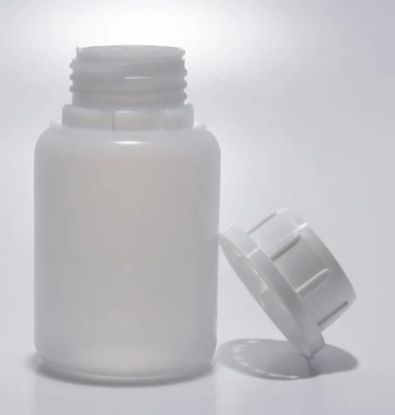 Imagem de FRASCO PLASTICO 250ML CILINDRICO NATURAL BOCA 25MM