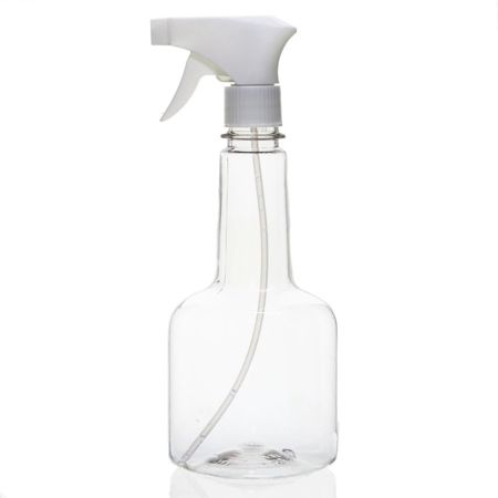 Imagem de BORRIFADOR/PULVERIZADOR MANUAL LEVE 250 ML COM GATILHO TRANSPARENTE