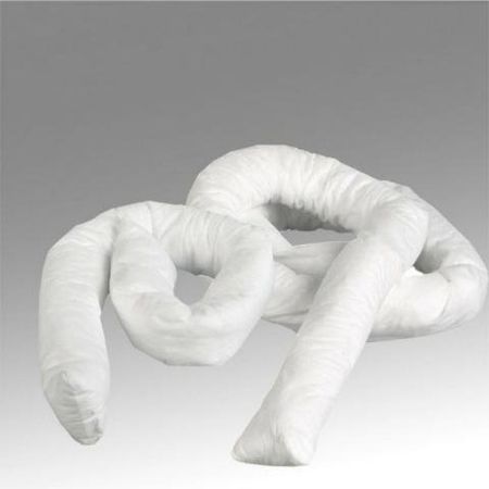 Imagem de CORDAO ABSORVENTE  DE OLEOS E DERIVADOS 7,6CM X 1,20MM BRANCO C/ 30 UN