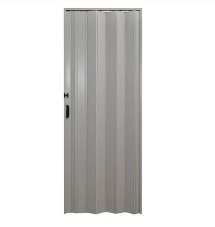 Imagem de PORTA SANFONADA DE PVC  210CM X 80CM CINZA