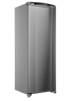 Imagem de GELADEIRA FROST FREE 342L COR INOX COM GAVETAO HORTIFRUTI CONGELADOR ESPACOSO 110V