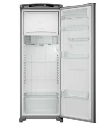 Imagem de GELADEIRA FROST FREE 342L COR INOX COM GAVETAO HORTIFRUTI CONGELADOR ESPACOSO 220V