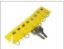 Imagem de CONJUNTO DE CHAVEIROS PLAQUETA EM POLIESTIRENO NUMERADO DE 01 A 350 4 X 4CM AMARELO