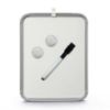 Imagem de QUADRO MAGNÉTICO 27,6X21,2 MOLDURA POLIPROPILENO CINZA P2721 EASY OFFICE PT 1 UN